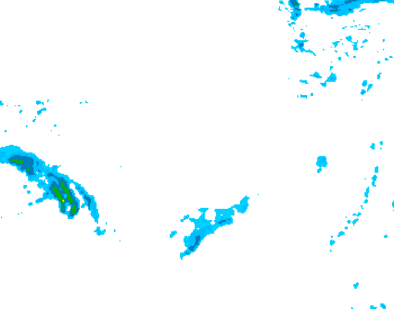GDPS precipitation 234 hour forecast chart for Canada based on 2026/01/04 0000Z data