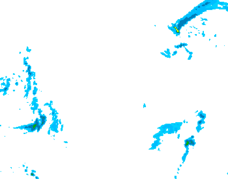 GDPS precipitation 060 hour forecast chart for Canada based on 2026/01/04 1200Z data