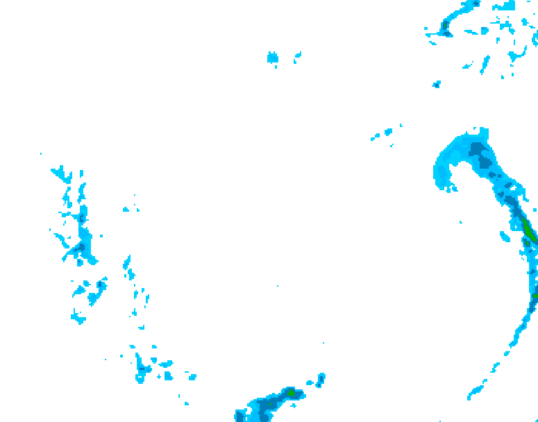 GDPS precipitation 096 hour forecast chart for Canada based on 2026/01/04 1200Z data