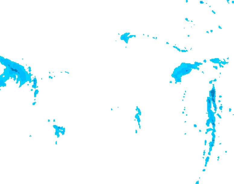 GDPS precipitation 180 hour forecast chart for Canada based on 2026/01/04 1200Z data