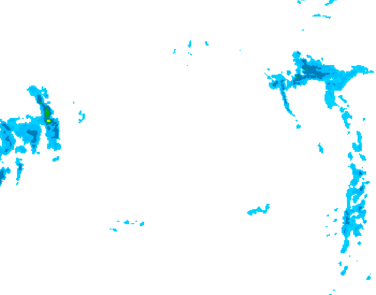 GDPS precipitation 192 hour forecast chart for Canada based on 2026/01/04 1200Z data