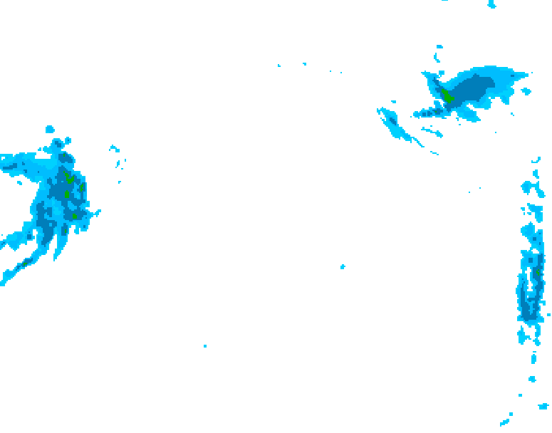 GDPS precipitation 198 hour forecast chart for Canada based on 2026/01/04 1200Z data