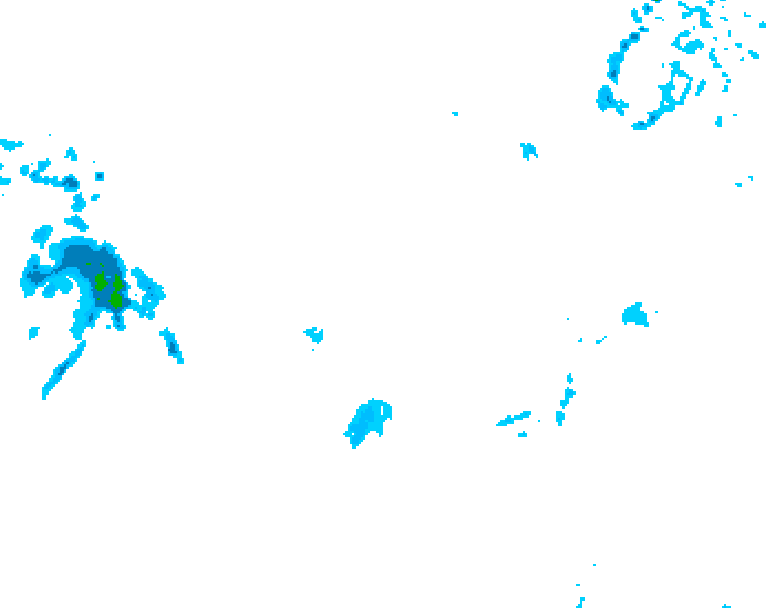 GDPS precipitation 228 hour forecast chart for Canada based on 2026/01/04 1200Z data