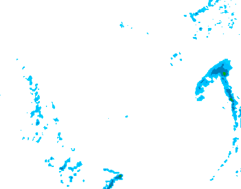 GDPS precipitation 084 hour forecast chart for Canada based on 2026/01/05 0000Z data
