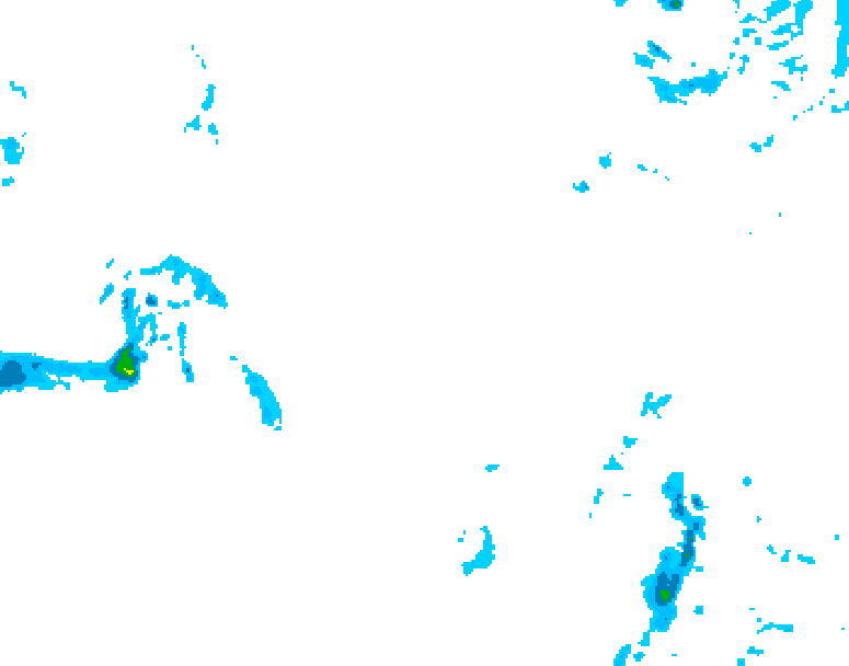 GDPS precipitation 228 hour forecast chart for Canada based on 2026/01/05 0000Z data