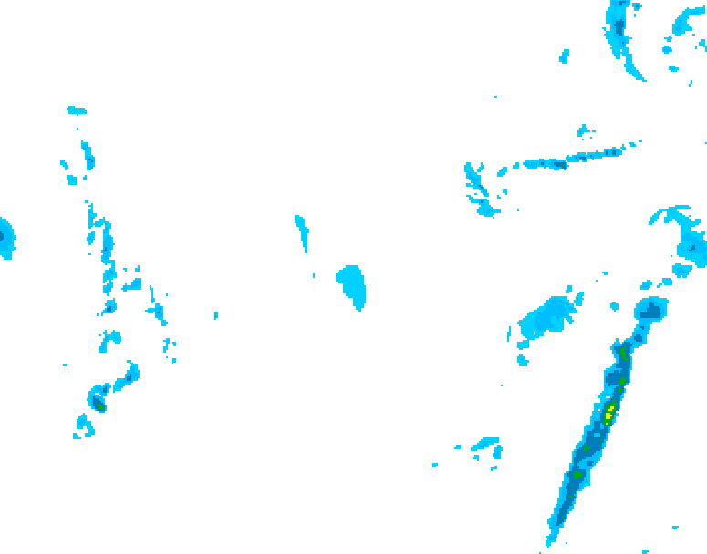 GDPS precipitation 144 hour forecast chart for Canada based on 2026/01/05 1200Z data