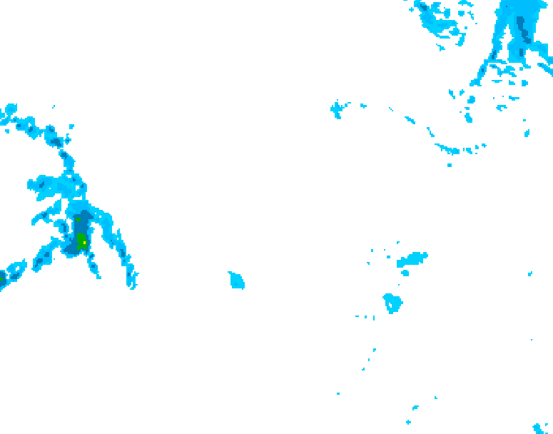 GDPS precipitation 198 hour forecast chart for Canada based on 2026/01/05 1200Z data