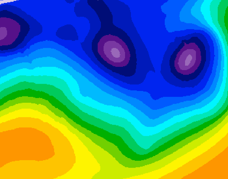 GDPS 500 millibar geopotential height 168 hour forecast chart for Canada based on 2026/01/06 1200Z data