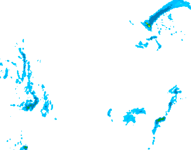 GDPS precipitation 024 hour forecast chart for Canada based on 2026/01/06 0000Z data