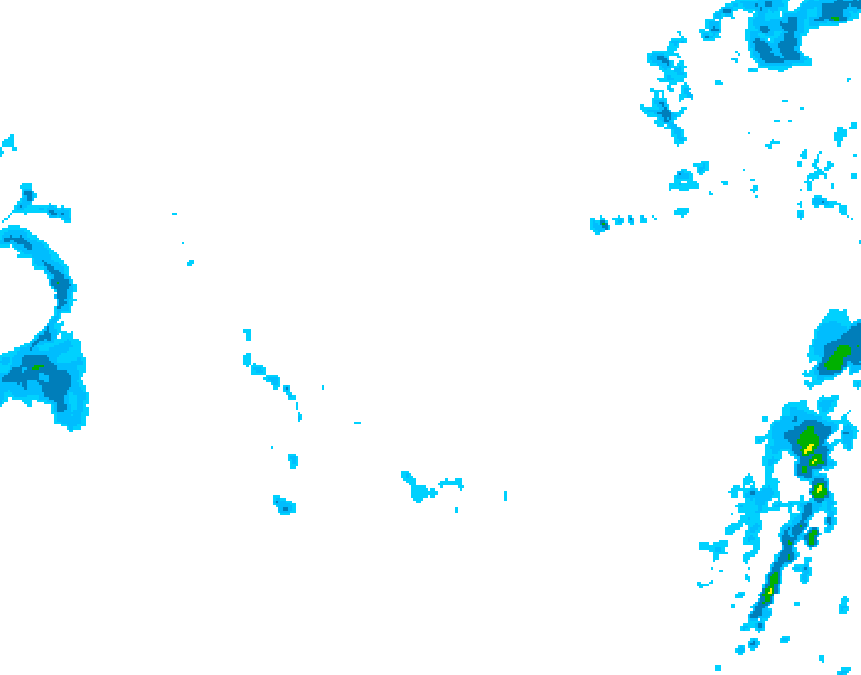GDPS precipitation 234 hour forecast chart for Canada based on 2026/01/06 0000Z data