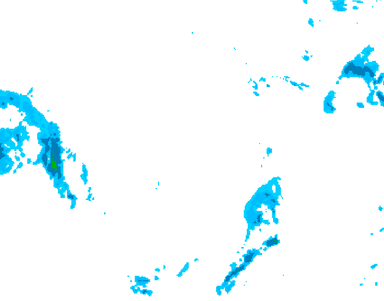 GDPS precipitation 072 hour forecast chart for Canada based on 2026/01/06 1200Z data