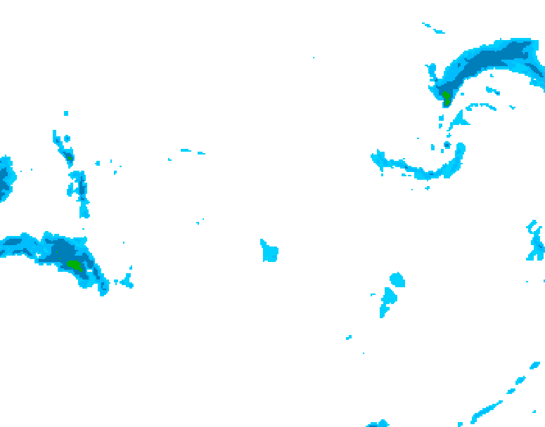 GDPS precipitation 168 hour forecast chart for Canada based on 2026/01/06 1200Z data
