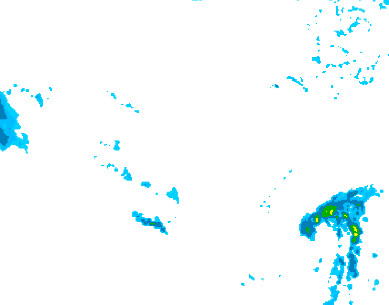 GDPS precipitation 216 hour forecast chart for Canada based on 2026/01/06 1200Z data
