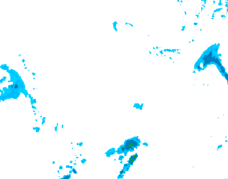 GDPS precipitation 048 hour forecast chart for Canada based on 2026/01/07 0000Z data