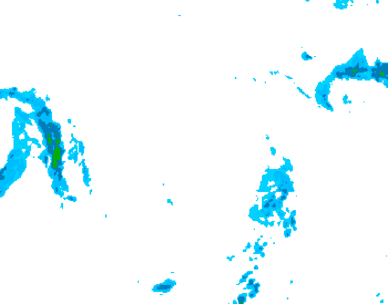 GDPS precipitation 066 hour forecast chart for Canada based on 2026/01/07 0000Z data