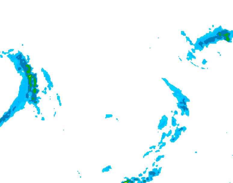 GDPS precipitation 072 hour forecast chart for Canada based on 2026/01/07 0000Z data