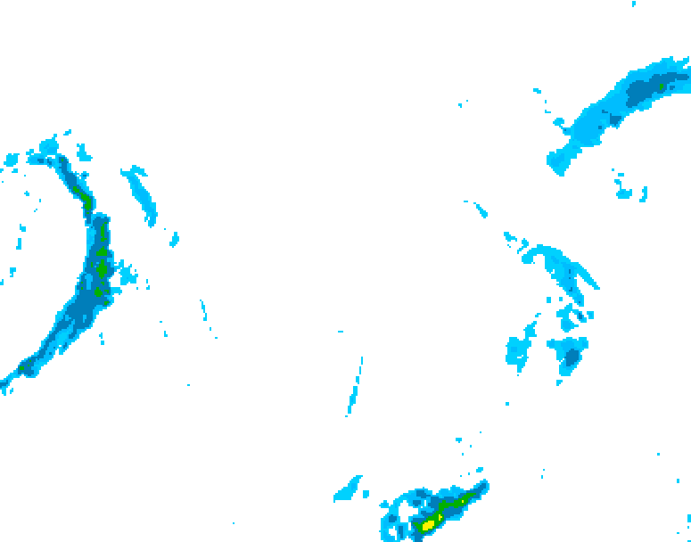 GDPS precipitation 078 hour forecast chart for Canada based on 2026/01/07 0000Z data
