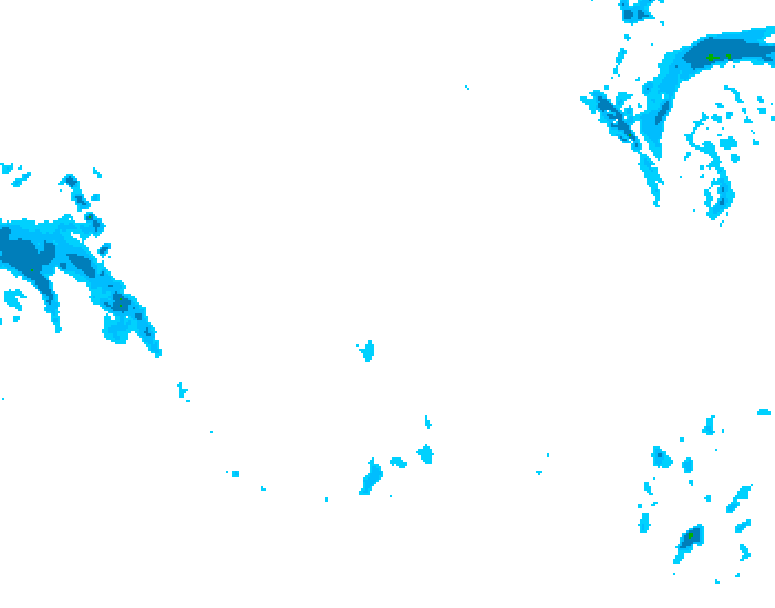 GDPS precipitation 168 hour forecast chart for Canada based on 2026/01/07 0000Z data