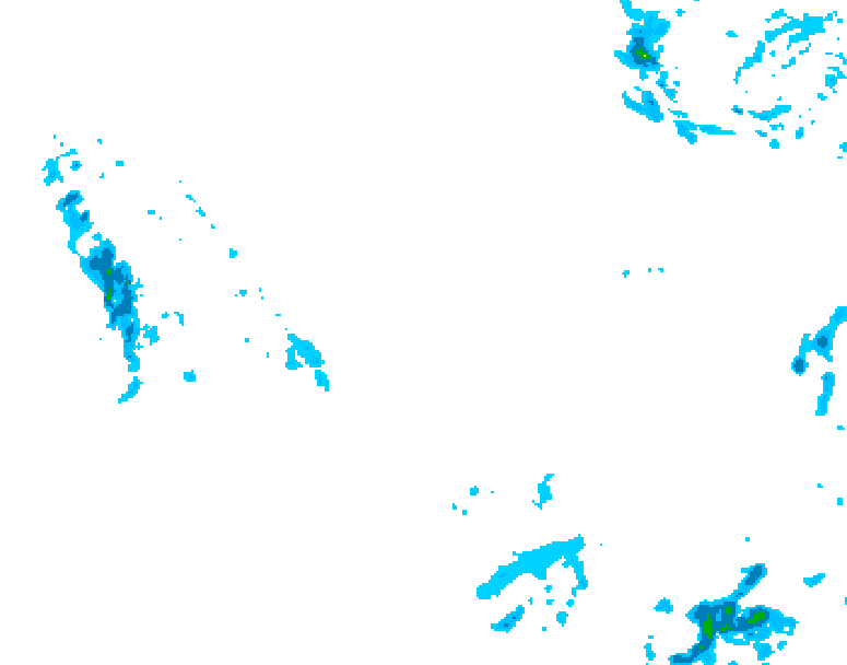 GDPS precipitation 192 hour forecast chart for Canada based on 2026/01/07 0000Z data