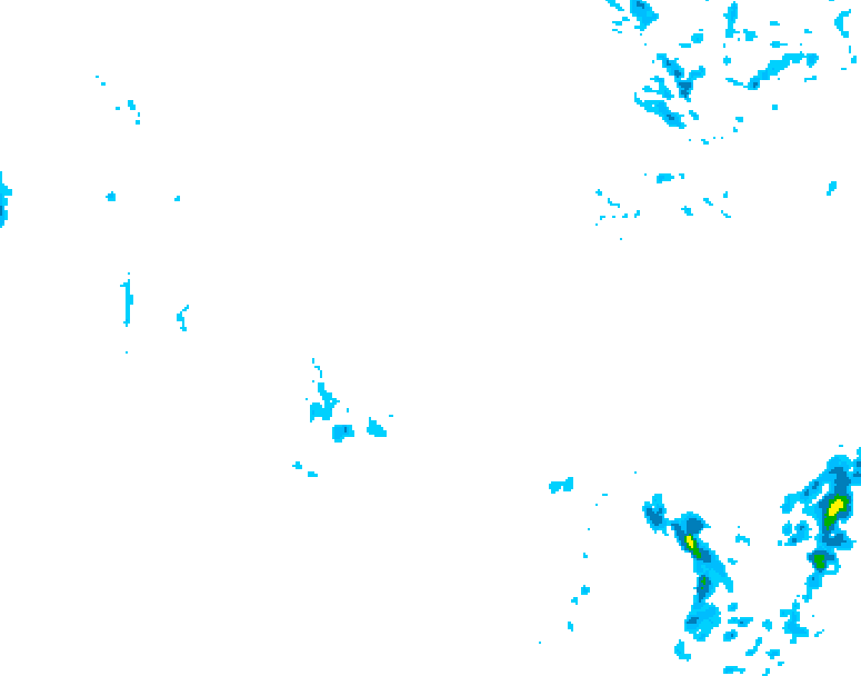 GDPS precipitation 204 hour forecast chart for Canada based on 2026/01/07 0000Z data