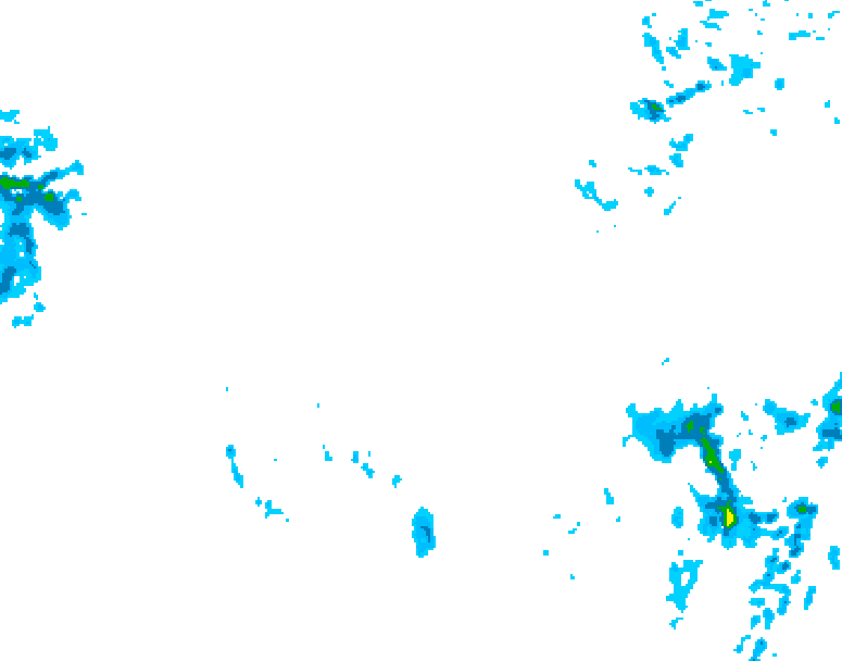 GDPS precipitation 216 hour forecast chart for Canada based on 2026/01/07 0000Z data