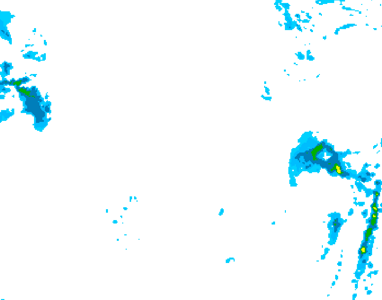 GDPS precipitation 228 hour forecast chart for Canada based on 2026/01/07 0000Z data