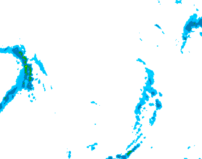 GDPS precipitation 060 hour forecast chart for Canada based on 2026/01/07 1200Z data
