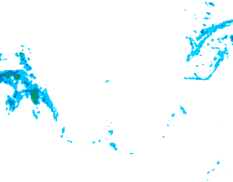 GDPS precipitation 156 hour forecast chart for Canada based on 2026/01/07 1200Z data