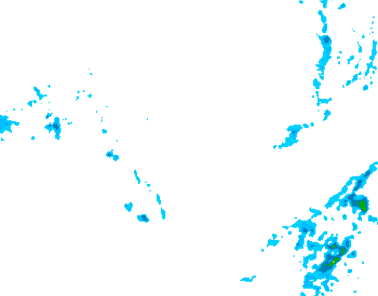 GDPS precipitation 192 hour forecast chart for Canada based on 2026/01/07 1200Z data