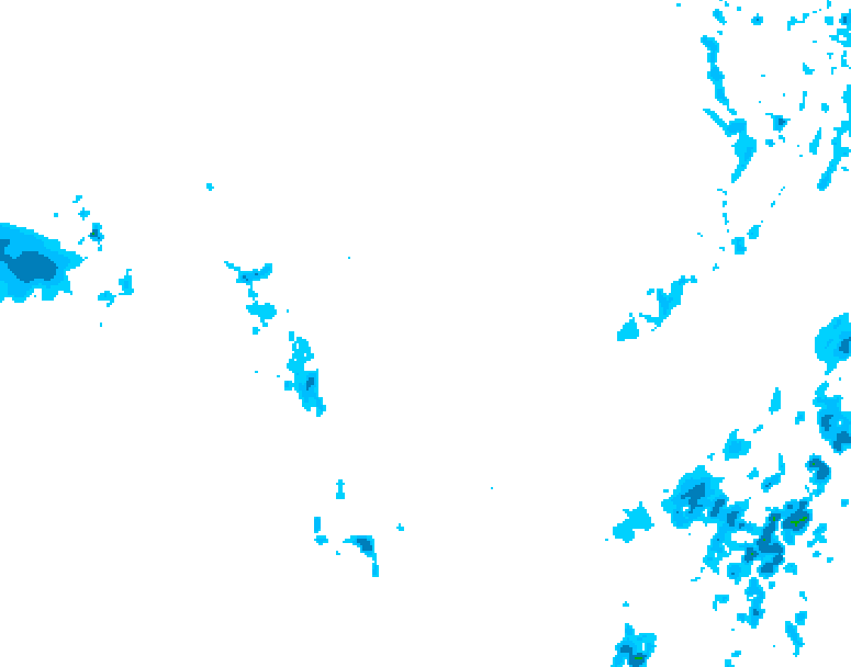 GDPS precipitation 198 hour forecast chart for Canada based on 2026/01/07 1200Z data