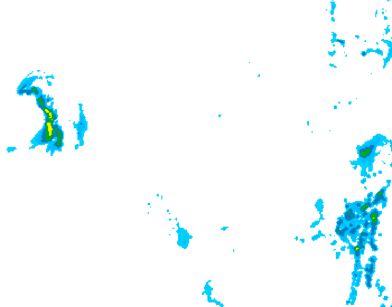 GDPS precipitation 216 hour forecast chart for Canada based on 2026/01/07 1200Z data