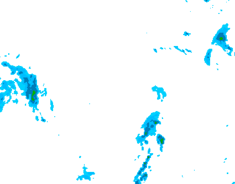 GDPS precipitation 036 hour forecast chart for Canada based on 2026/01/08 0000Z data