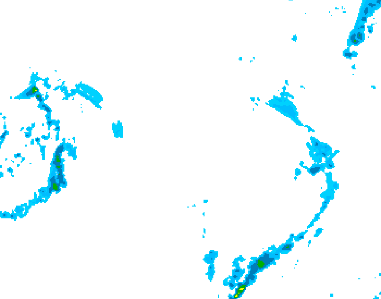 GDPS precipitation 060 hour forecast chart for Canada based on 2026/01/08 0000Z data