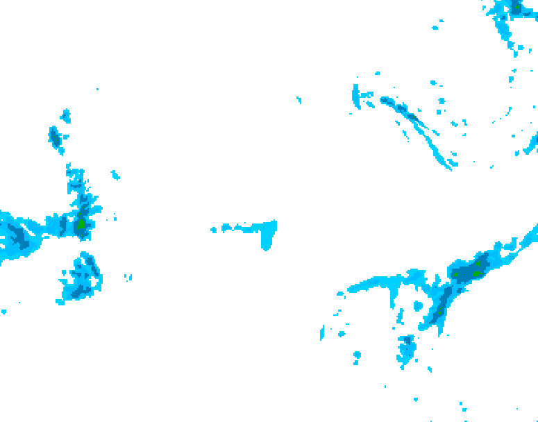 GDPS precipitation 084 hour forecast chart for Canada based on 2026/01/08 0000Z data