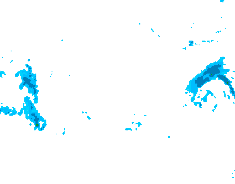 GDPS precipitation 120 hour forecast chart for Canada based on 2026/01/08 0000Z data