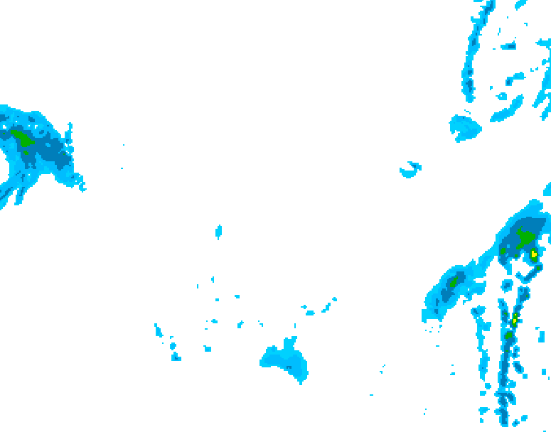 GDPS precipitation 192 hour forecast chart for Canada based on 2026/01/08 0000Z data