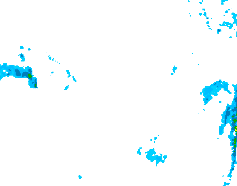GDPS precipitation 210 hour forecast chart for Canada based on 2026/01/08 0000Z data