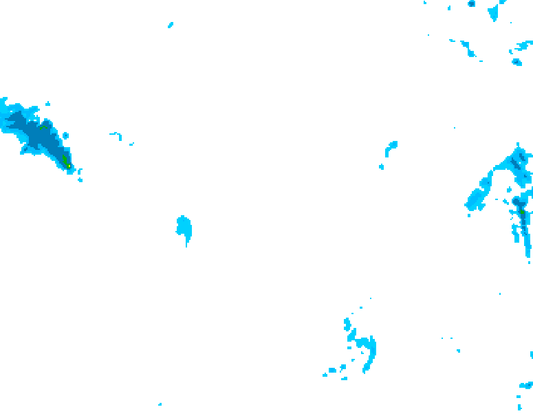 GDPS precipitation 216 hour forecast chart for Canada based on 2026/01/08 0000Z data
