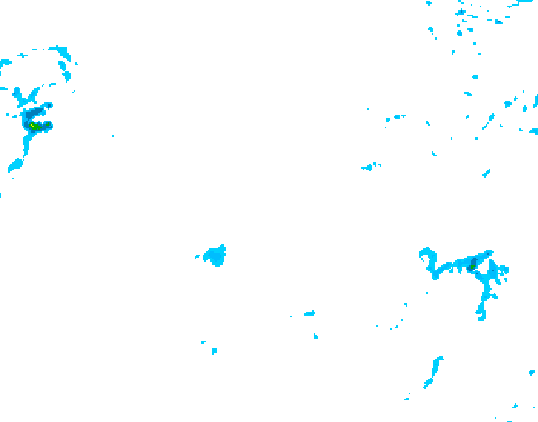 GDPS precipitation 234 hour forecast chart for Canada based on 2026/01/08 0000Z data