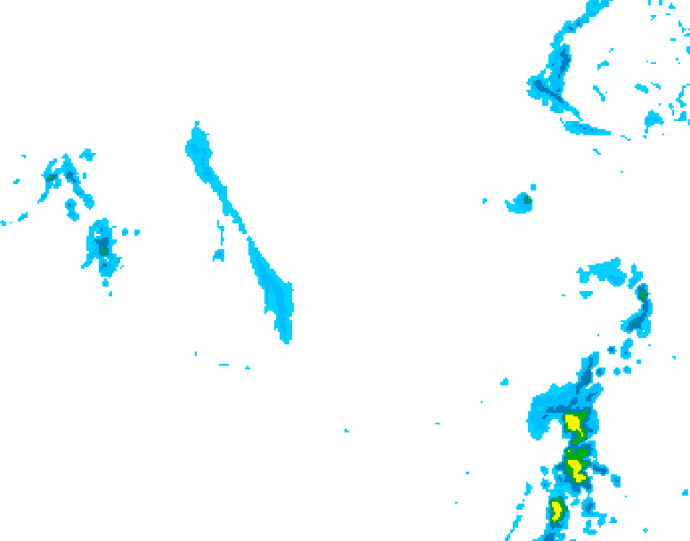 GDPS precipitation 162 hour forecast chart for Canada based on 2026/01/08 1200Z data