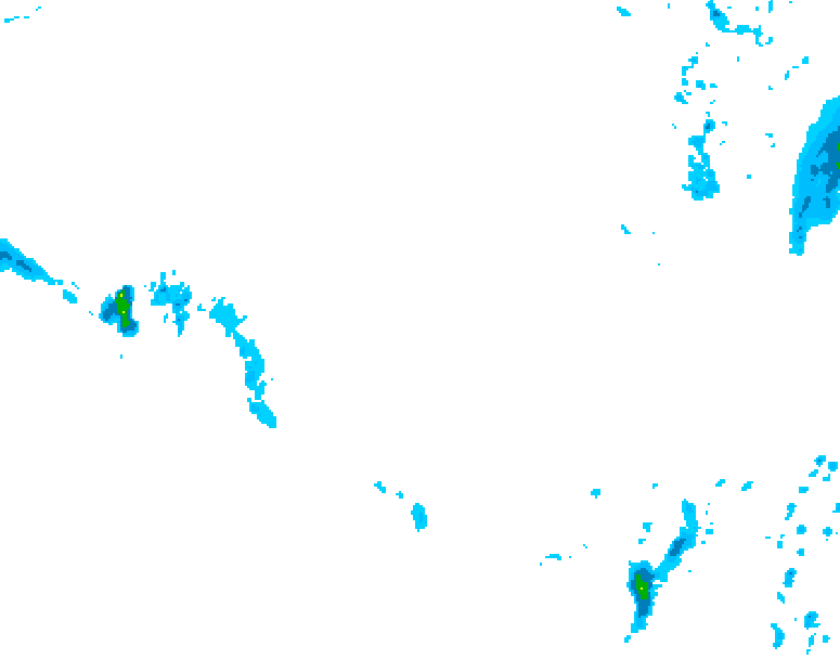 GDPS precipitation 210 hour forecast chart for Canada based on 2026/01/08 1200Z data