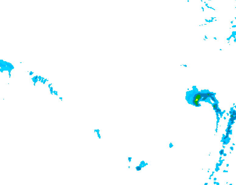GDPS precipitation 228 hour forecast chart for Canada based on 2026/01/08 1200Z data