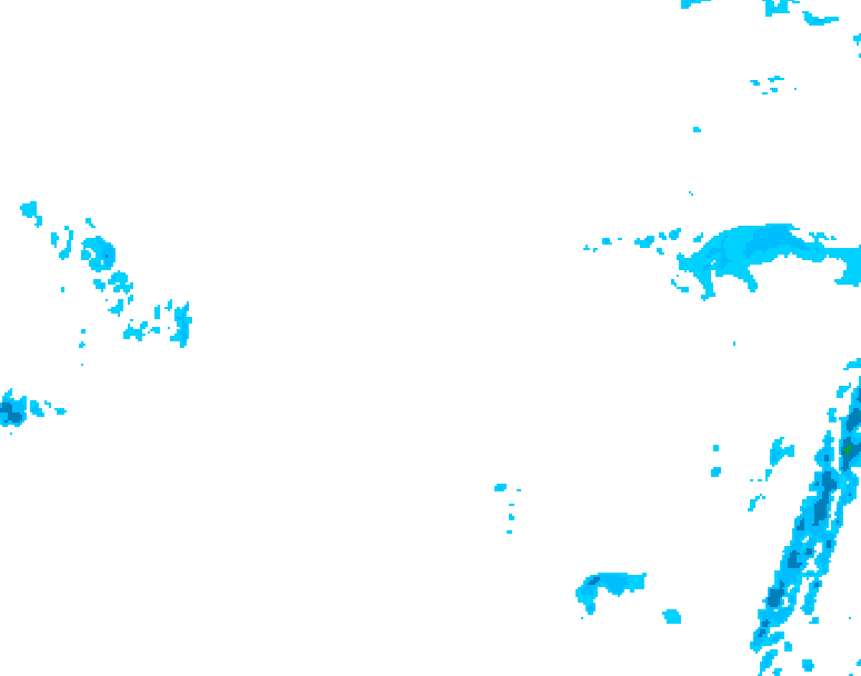 GDPS precipitation 240 hour forecast chart for Canada based on 2026/01/08 1200Z data
