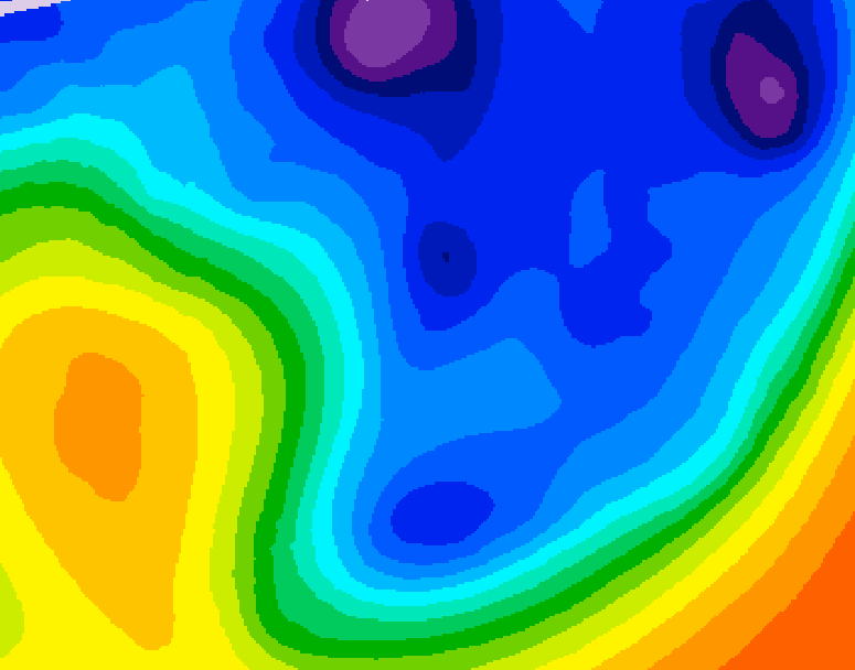 GDPS 500 millibar geopotential height 204 hour forecast chart for Canada based on 2026/01/09 1200Z data