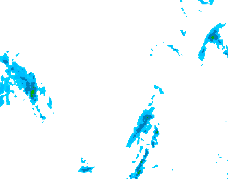 GDPS precipitation 012 hour forecast chart for Canada based on 2026/01/09 0000Z data