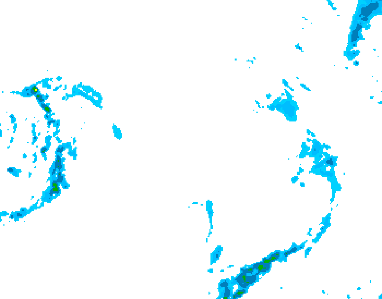 GDPS precipitation 036 hour forecast chart for Canada based on 2026/01/09 0000Z data