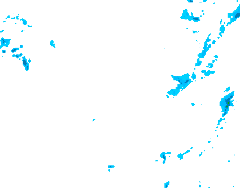 GDPS precipitation 216 hour forecast chart for Canada based on 2026/01/09 0000Z data