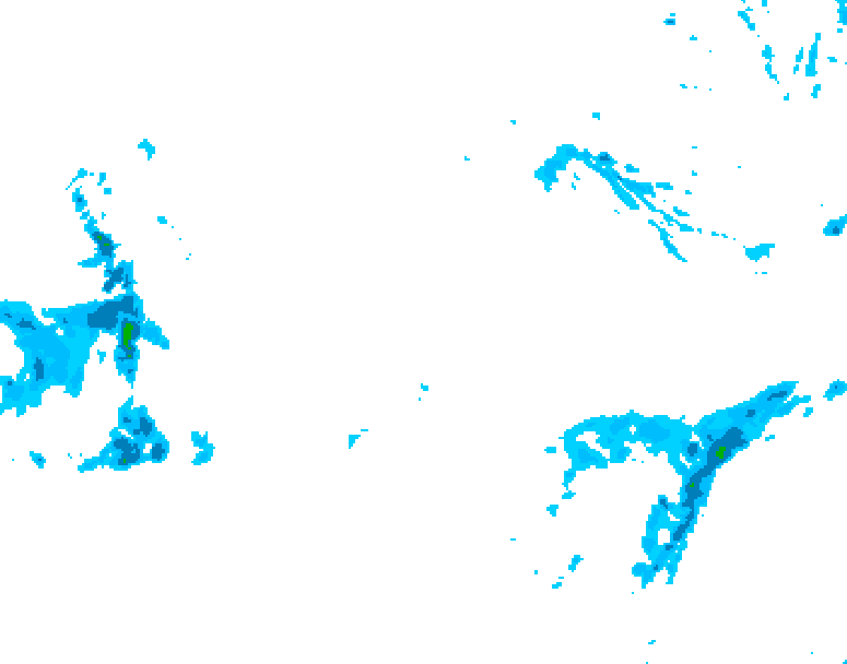GDPS precipitation 048 hour forecast chart for Canada based on 2026/01/09 1200Z data