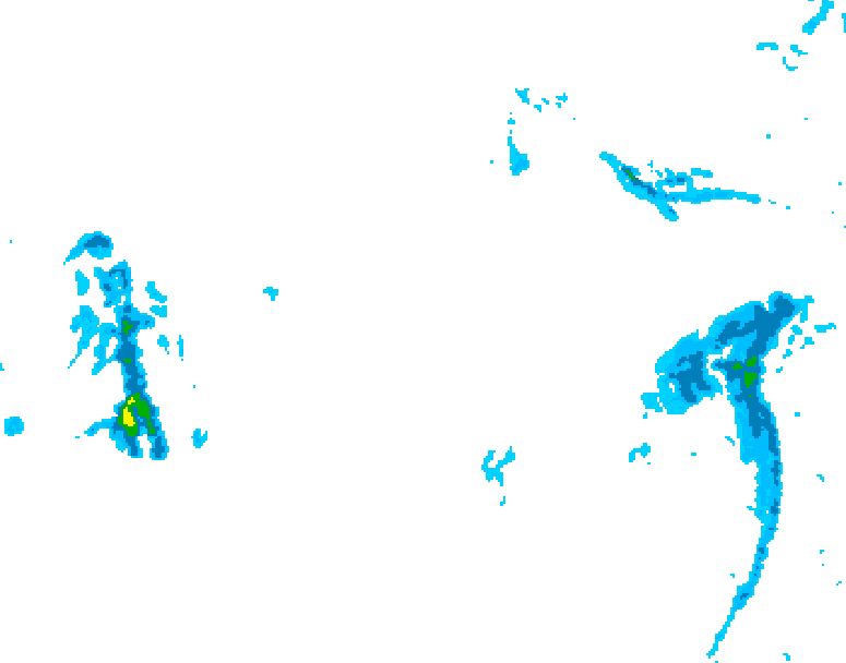 GDPS precipitation 066 hour forecast chart for Canada based on 2026/01/09 1200Z data
