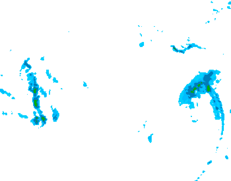 GDPS precipitation 072 hour forecast chart for Canada based on 2026/01/09 1200Z data